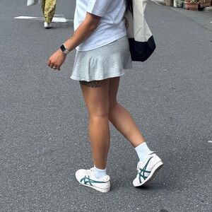 Brandy Melville Heather Gray Skirt